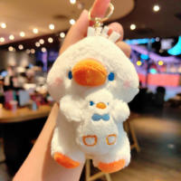 Nuevo Lindo llavero de felpa colgante Animal pequeño coche llavero bolsa adornos - details 6