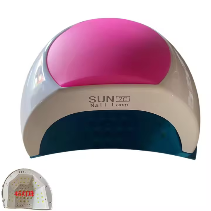 Lámpara Secadora de Uñas, Profesional LED UV Lampara Uñas de Gel, Curado Luz en 4 modos para tiempo 10s, 30s, 60s y 90s - 1