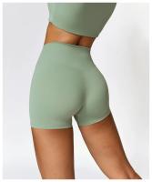 Pantalones Cortos de Yoga de Cintura Alta Leggings Deportivos Suaves para Mujeres - details 10