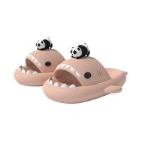 Zapatillas de playa para interiores con plataforma de tiburón para hombre y mujer, zapatos de agua para ducha de pareja de verano - details 0
