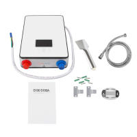 Calentador de Agua Eléctrico sin Tanque 6500 W, Instantáneo, Digital, 55 ℃, Voltaje 220 V - details 7
