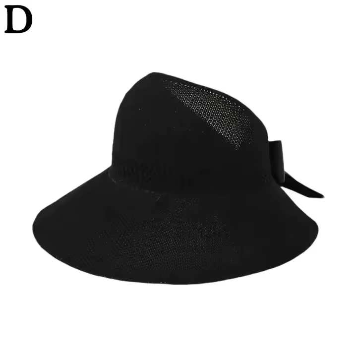 Sombrero de Sol de Verano a la Moda Sombrero de Playa de Paja con Borla para Mujeres - 1