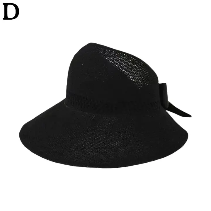 Sombrero de Sol de Verano a la Moda Sombrero de Playa de Paja con Borla para Mujeres - 1