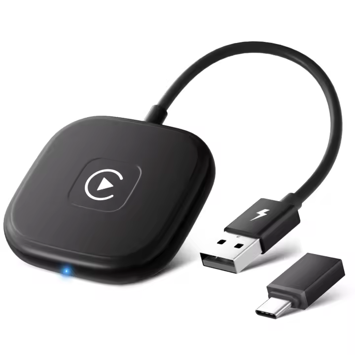 Adaptador Carplay Inalámbrico Dongle Carplay sin Cable con OEM Adecuado para Coches de 2017 o más - 1