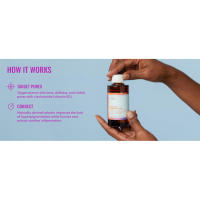 How it works: targets pores and corrects
