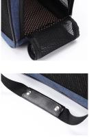 Bolso de viaje portátil para mascotas, bolsa de un solo hombro para cachorros, gatos y perros, transpirable, suministros de vera - details 18