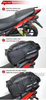 MOTOCENTRIC Paquete de Motoacuario Impermeable Gran Capacidad, Diseño Reflectante, Respirable con Malla, Bolsa de Viaje al Aire Libre Multifuncional - details 13