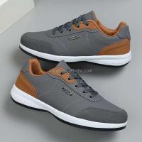 Nuevo vestido plano de talla grande con zapatos deportivos formales informales de negocios con cordones de malla 48 para hombres a bajo precio, grande US13 - details 3