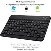 Miniteclado inalámbrico Portátil con Bluetooth, recargable para Apple, iPad, iPhone, Samsung, tableta, teléfono, iOS, Android, Windows - details 0