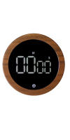 Temporizador Rotativo Grano De Madera Temporizador De Cocina LED Gestión Del Tiempo Temporizador Electrónico Temporizador Redondo Cuenta Atrás - details 3