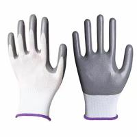 Guantes de Trabajo de Nylon Premium Coated de Nitrilo Agarre Excellente para Constructores - details 2