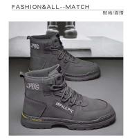 Botas Martin altas para hombre, zapatos de seguridad transpirables, impermeables, antideslizantes, para deportes de invierno, suela de goma, novedad de 2025 - details 15