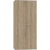 Armario Dormitorio Ropero 2 Puertas, Roble Cambrian, 180x79x52 cm(Alto x Ancho x Fondo), Mueble Auxiliar Moderno, Colección Tibet - details 0