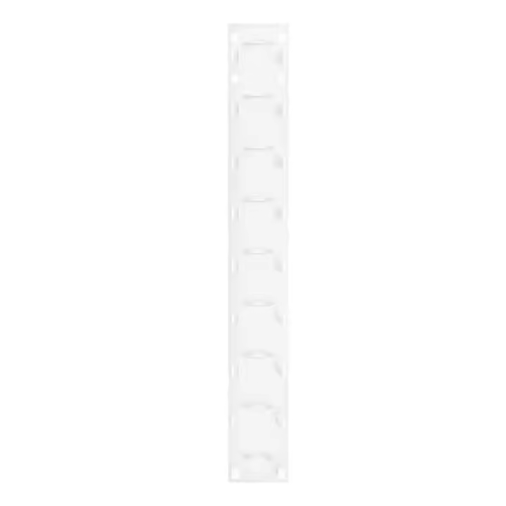 Elegante estante para sombreros de pared con 9 rejillas, práctico soporte de almacenamiento para sombreros que ahorra espacio, soporte de exhibición para sombreros resistente y duradero para sala de estar - 1
