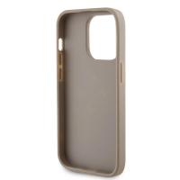 Funda TPU Perforada 4G Glitter Metal iPhone 15 Pro Max Gold Root Technology - details 5