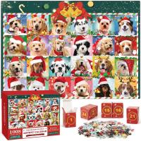 Calendario de Adviento 2024 de Navidad, , Rompecabezas de 1008 Piezas, Regalos de Navidad para niños, Adolescentes y Adultos - details 2