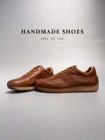 Zapatos retro de hombre de alta gama de moda, de cuero genuino de vaca. - details 8