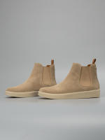 Botas de Piel Alta de Alta calidad, Color Sólido, estilo Chelsea, informal - details 18