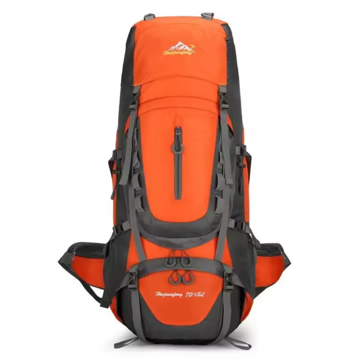 Bolsa de Montañismo Mochila de Escalada y Montañismo, Gran Capacidad, para Actividades al Aire Libre, Senderismo, Camping, Mochila con Compartimento para Zapatos, - 1