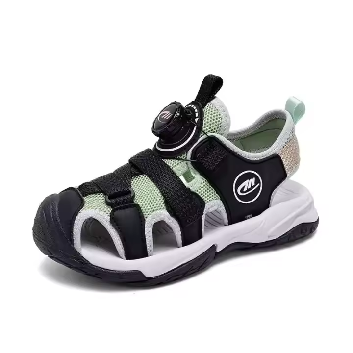 Deportes nuevos para niños 2025, zapatos de verano para niños pequeños de alta calidad 28-39, sandalias de moda con punta cerrada - 1
