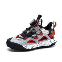 Nuevas sandalias para niños 2025, corte deportivo, ligeras, transpirables, de encaje rápido, marca para zapatos deportivos para caminar para niñas y niños - details 2