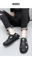 2025 nuevo verano Baotou sandalias de hombre transpirable Casual zapatos de playa huecos grandes - details 9