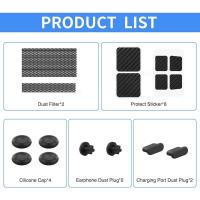 Kits de protección para cubierta de vapor, pegatina de Trackpad con botón de Host, tapón a prueba de polvo, tapas de silicona basculantes para accesorios de cubierta de vapor - details 6