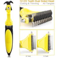 Cepillo/Peine/Rastrillo de Pelo Muerto para Perro y Gato,Reduce Eficazmente la Caída del Cabello hasta un 90% - details 3