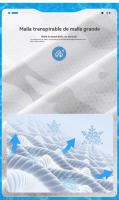 Verano de los hombres 2025 nuevo secado rápido T hielo fresco tejido deportes manga corta cuello redondo correr fitness T. - details 7