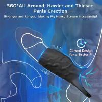 Leten Funda Vibratoria Juguetes para Adultos para Hombres Anillo Vibrador Estimulación del Punto G Juguete Sexual para Parejas Masculinas - details 4