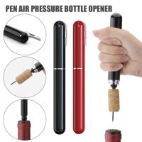 Bomba de aire de bolsillo portátil, abridor de botellas de vino con cortador de papel de aluminio, Sacacorchos de presión de aire, removedor de corcho de vino con pasador de acero inoxidable - details 2