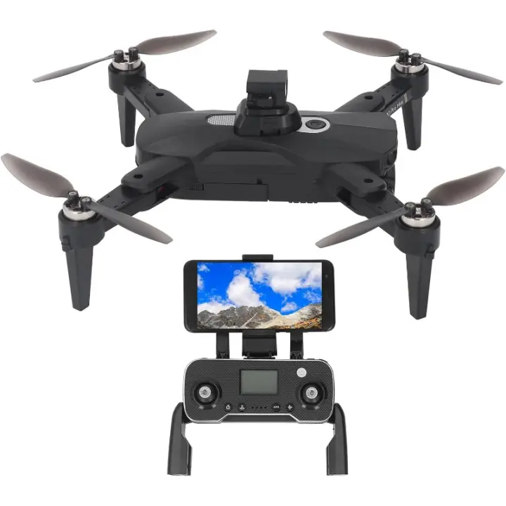 Dron RC Plegable con Cámara Dual 8K WiFi 5G, Evitación de Obstáculos, Posicionamiento de Flujo Óptico, Vuelo Estacionario Negro - 1