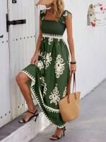 Vestido Largo de Verano de Rayas Moda de Playa para Mujeres Nuevo en 2025 - details 18