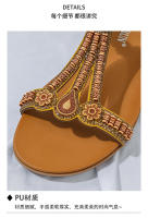 7272-1 Verano Nueva Tendencia Versátil Sandalias Cómodas Ligeras con Banda Elástica para Mujer - details 2