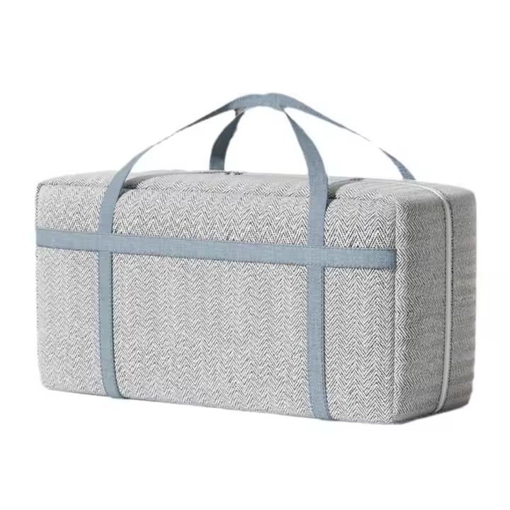 Bolsa de almacenamiento de edredón de ropa de tela no tejida, bolsa de embalaje móvil impermeable de gran capacidad, plegable a prueba de humedad - 1