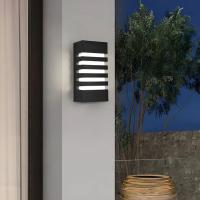 Goeco Luz de Pared LED Impermeable 15W Luz Blanca Caliente/Fría Negro 12*8,5*24,5 CM - details 5
