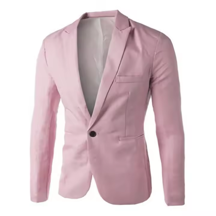Tre de Trabo Chaqueta Casual Vintage para Hombre Uste Delgado Moda Primavera/Verano - 1