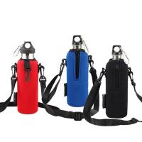 Funda de viaje para botella de agua, bolsa aislante de neopreno con correa para el hombro, 750ML - details 3