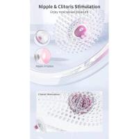 Chupador de pezones Vibrator Masajero Adultos femeninos 18 + Ampliar el seno Clitoris Lamiendo la copa Juguetes sexuales para mujeres Parejas Tienda - details 1
