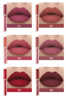 Pintalabios Líquido Permanente, 6 piezas, Mate, Larga duración, Rosa, Brillo, Barras de Labios, Maquillaje para Mujer, Regalo - details 4