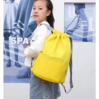 Mochila Impermeable Plegable con Cordón Ligera, Sencilla, Para Exteriores, Camping, Playa, Natación, Bolsas Deportivas Duraderas de Nylon para Yoga - details 4