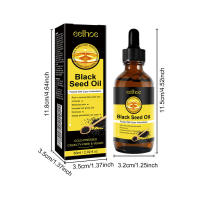 El aceite de semilla negra puede mejorar la irritación seca, nutrir, reparar, dañar, prevenir la pérdida, el cabello denso y la esencia. - details 0