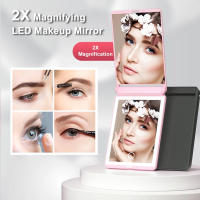 Espejo de maquillaje Espejo de viaje Espejo compacto de aumento - details 1