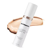 Crema hidratante con protección solar SPF46, crema hidratante teñida antienvejecimiento, todo en uno, cobertura ligera y transparente, sol facial teñido con amplio contra 1 - details 0