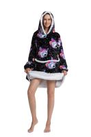 Sudadera con capucha de Sherpa para mujeres, hombres y adolescentes, manta usable de gran tamaño, manta gruesa y cálida, Sudadera con capucha grande - details 11