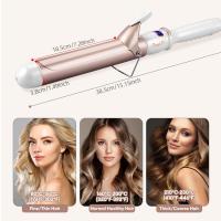 Rizador de pelo eléctrico para mujer, rizador de cerámica profesional, herramienta de peinado con temperatura ajustable - details 9