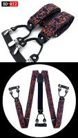 Accesorios de Moda para Hombres Correa de Pantalón en Forma de Y Ancho de 3.5cm 6 Clips - details 15