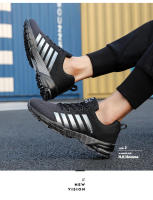 Zapatillas de correr transpirables para hombre, zapatos informales antideslizantes de gran tamaño, cómodos para caminar y trotar, Unisex - details 18