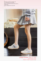 Zapatos deportivos de cuero nuevos, planos, informales, blancos para mujer. - details 19