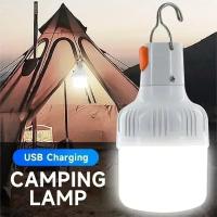Luces de carga USB para iluminación exterior, focos portátiles recargables para acampar, luz colgante de alto brillo para carpa de pesca - details 0